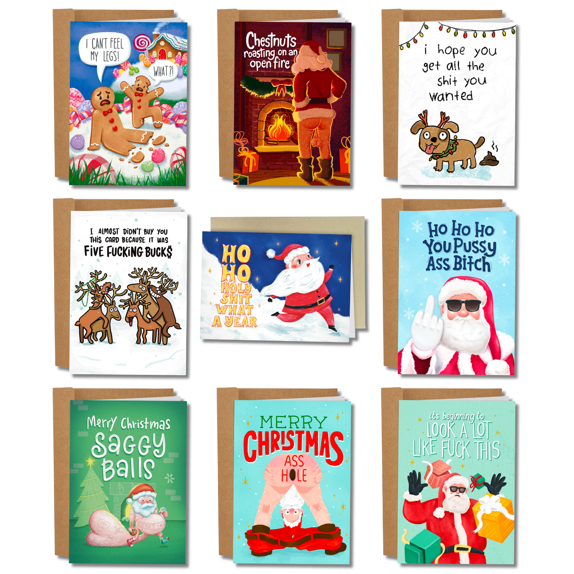 9 Worst Christmas Cards Ever Set