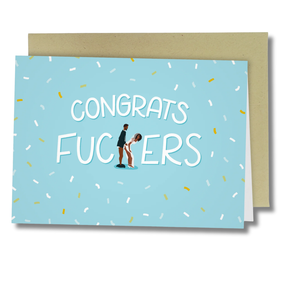 A colorful nature-themed puzzle filled with funny, unexpected details like animals named ridiculous things — part of the Sleazy Greetings adult puzzle collection.