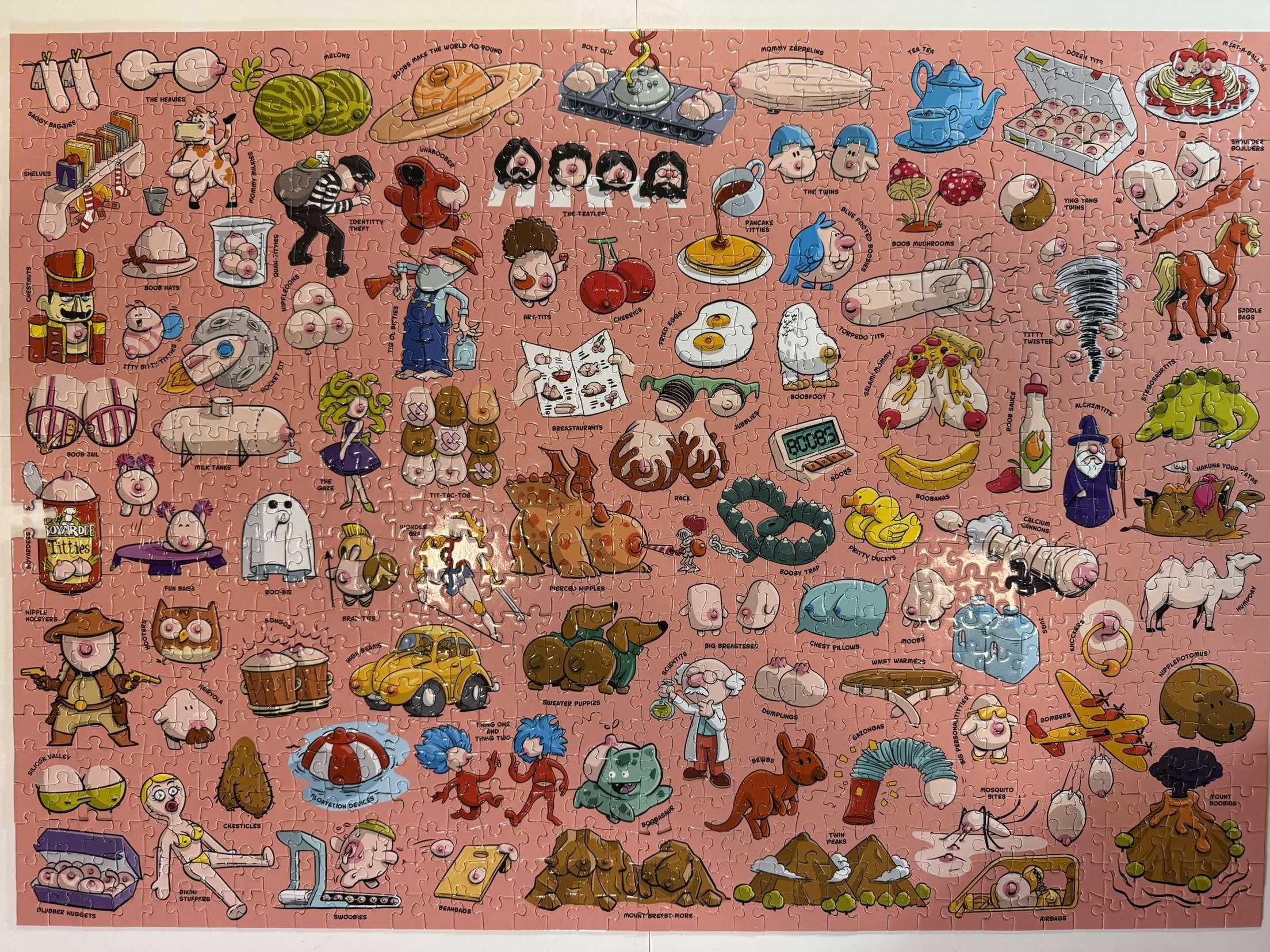 Tits a Puzzle made by Tracy