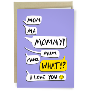 Mom Momma Message
