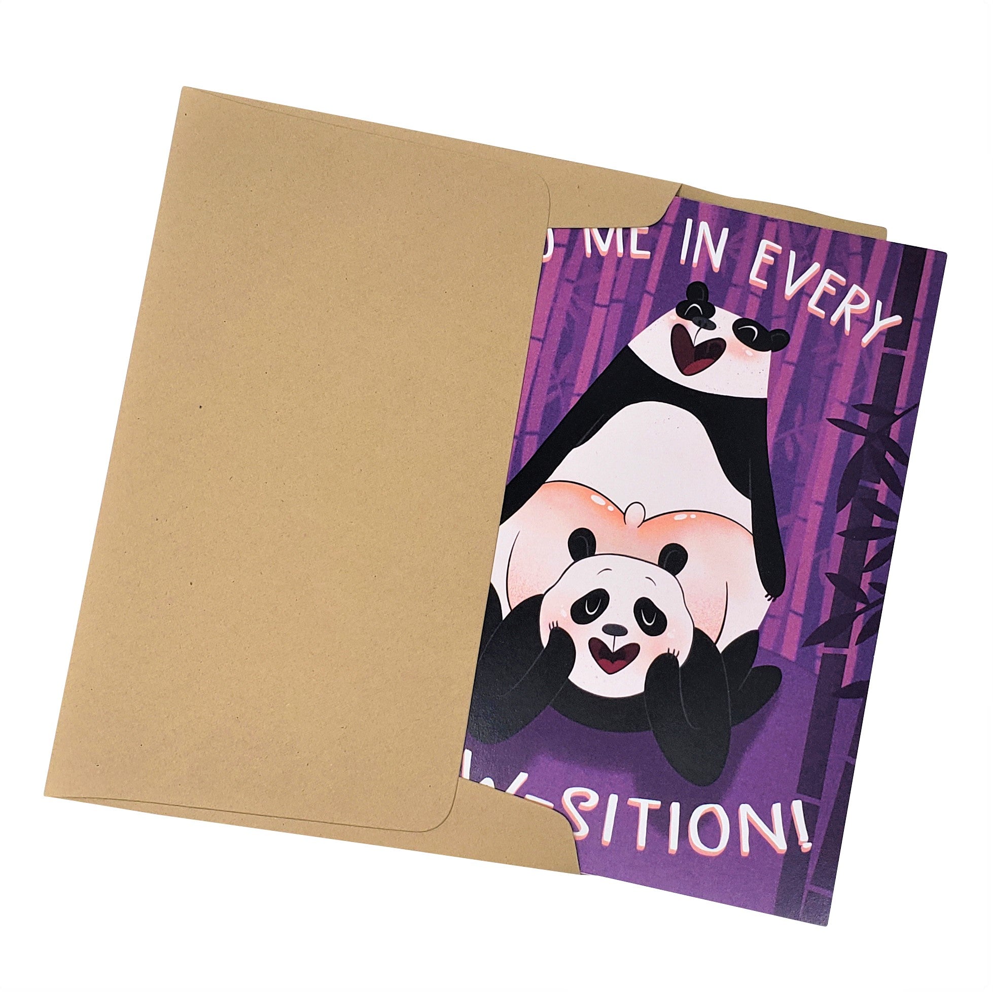 Do Me In Every Paw-sition - Dirty Card - Naughty Adult Greeting Card - Sleazy Greetings