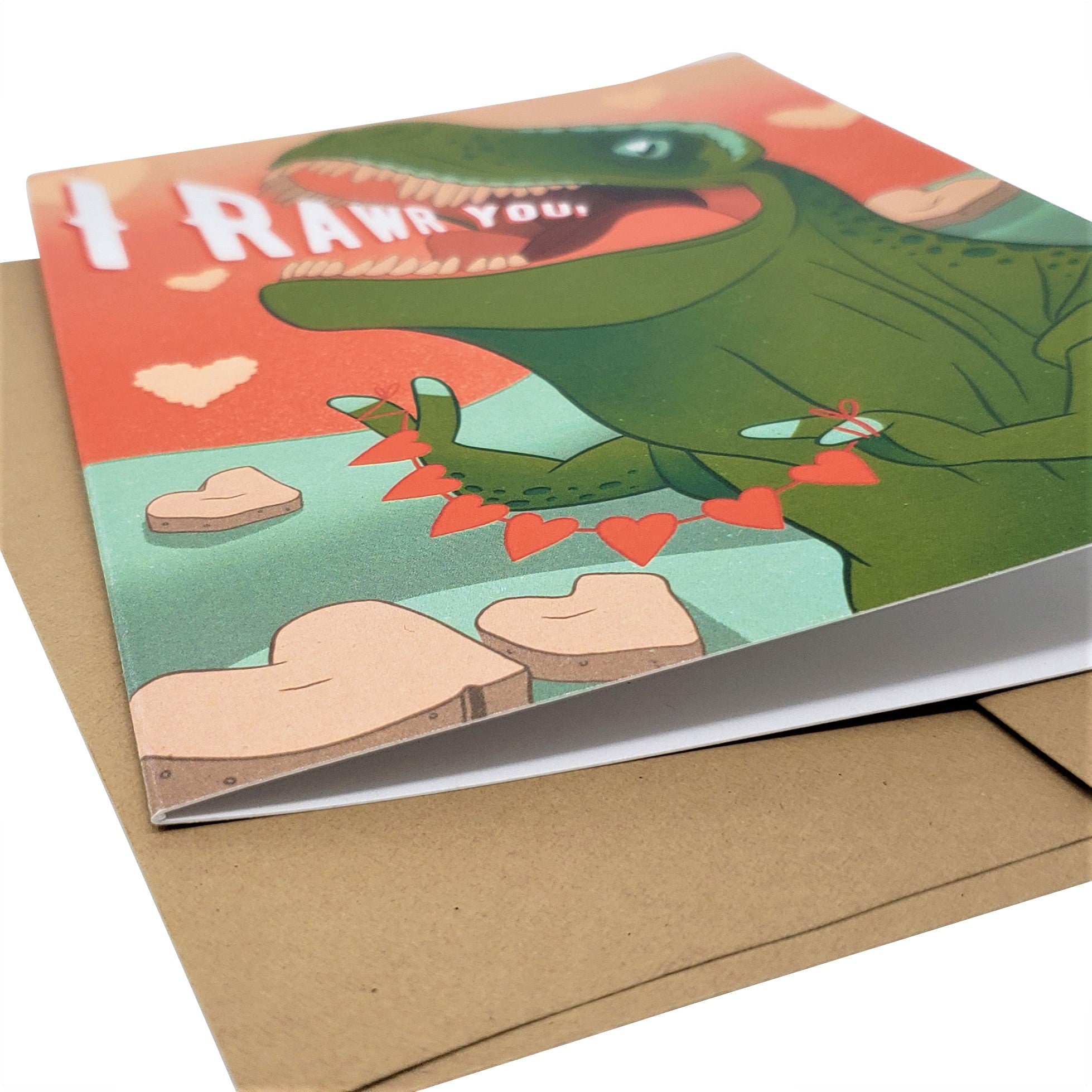 Tyrannosaurus Sex - Dirty Card - Naughty Adult Greeting Card - Sleazy Greetings