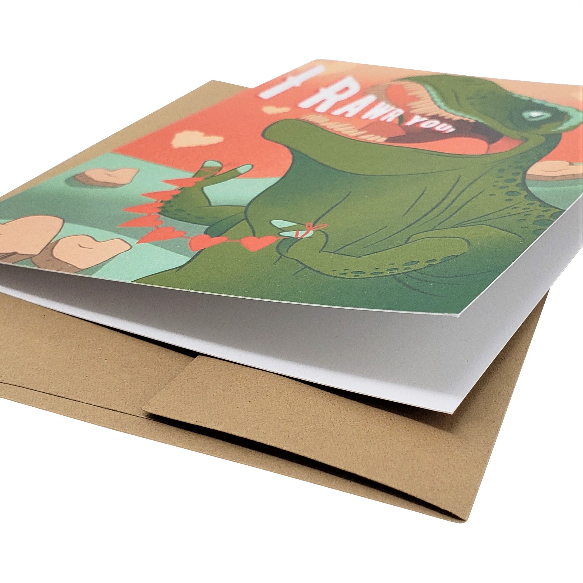 Tyrannosaurus Sex - Dirty Card - Naughty Adult Greeting Card - Sleazy Greetings