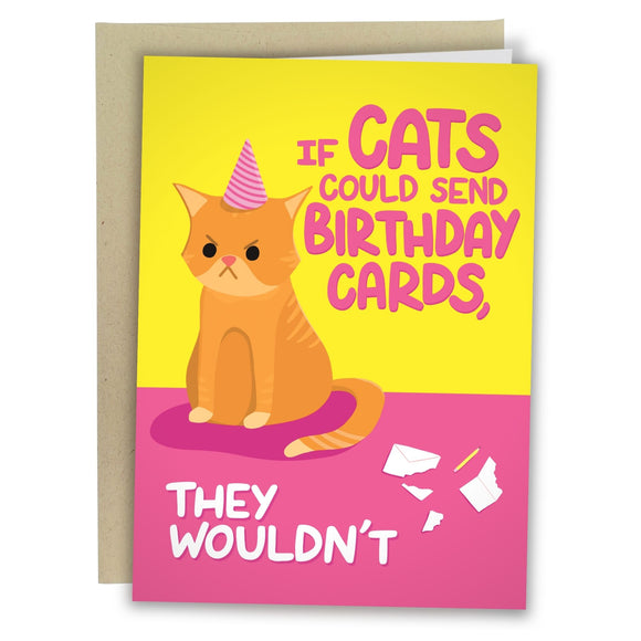 birthday cat card