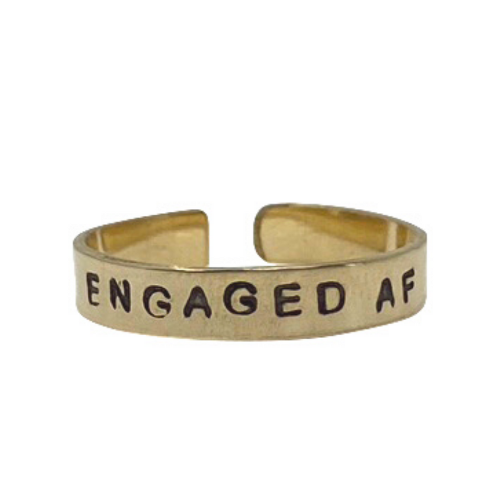 Engaged AF Cuff Ring
