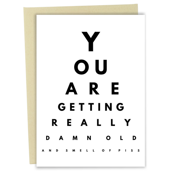 Eye Exam Card