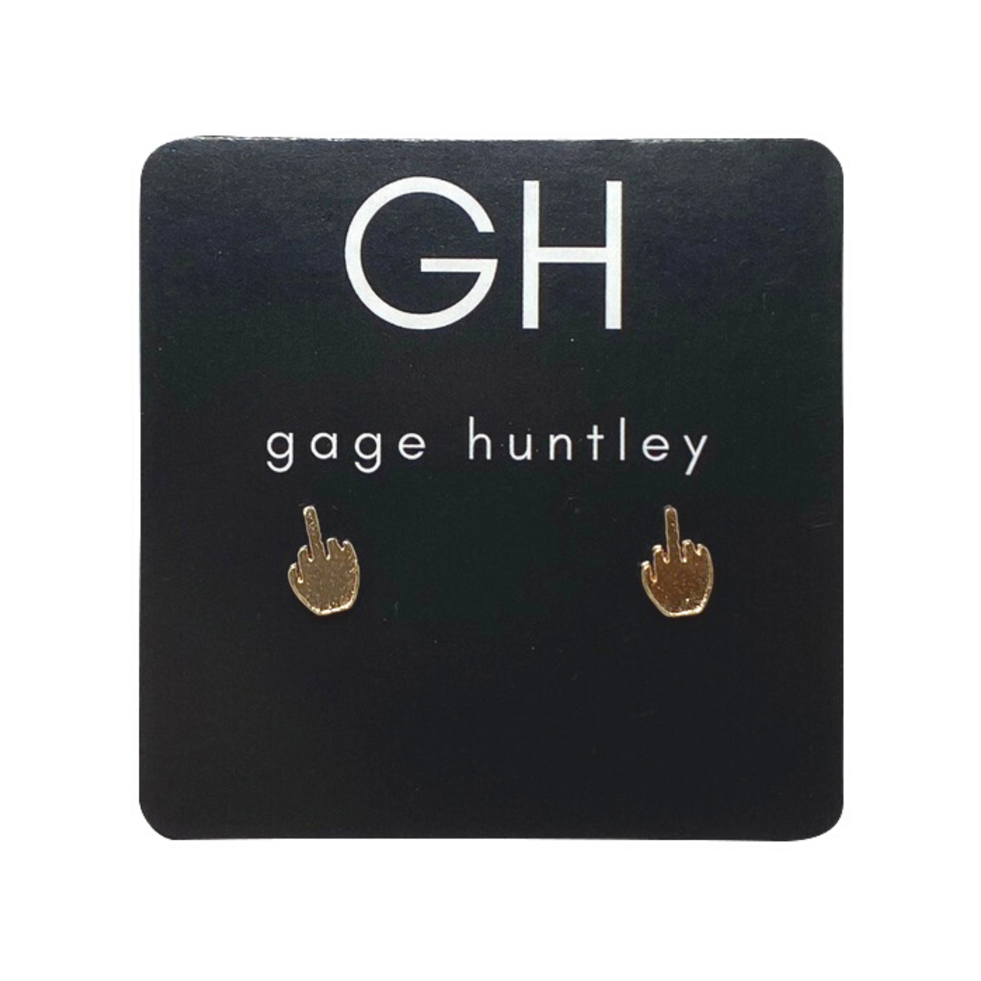 Middle Finger Earrings