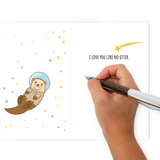 Otter This World - Dirty Card - Naughty Adult Greeting Card - Sleazy Greetings