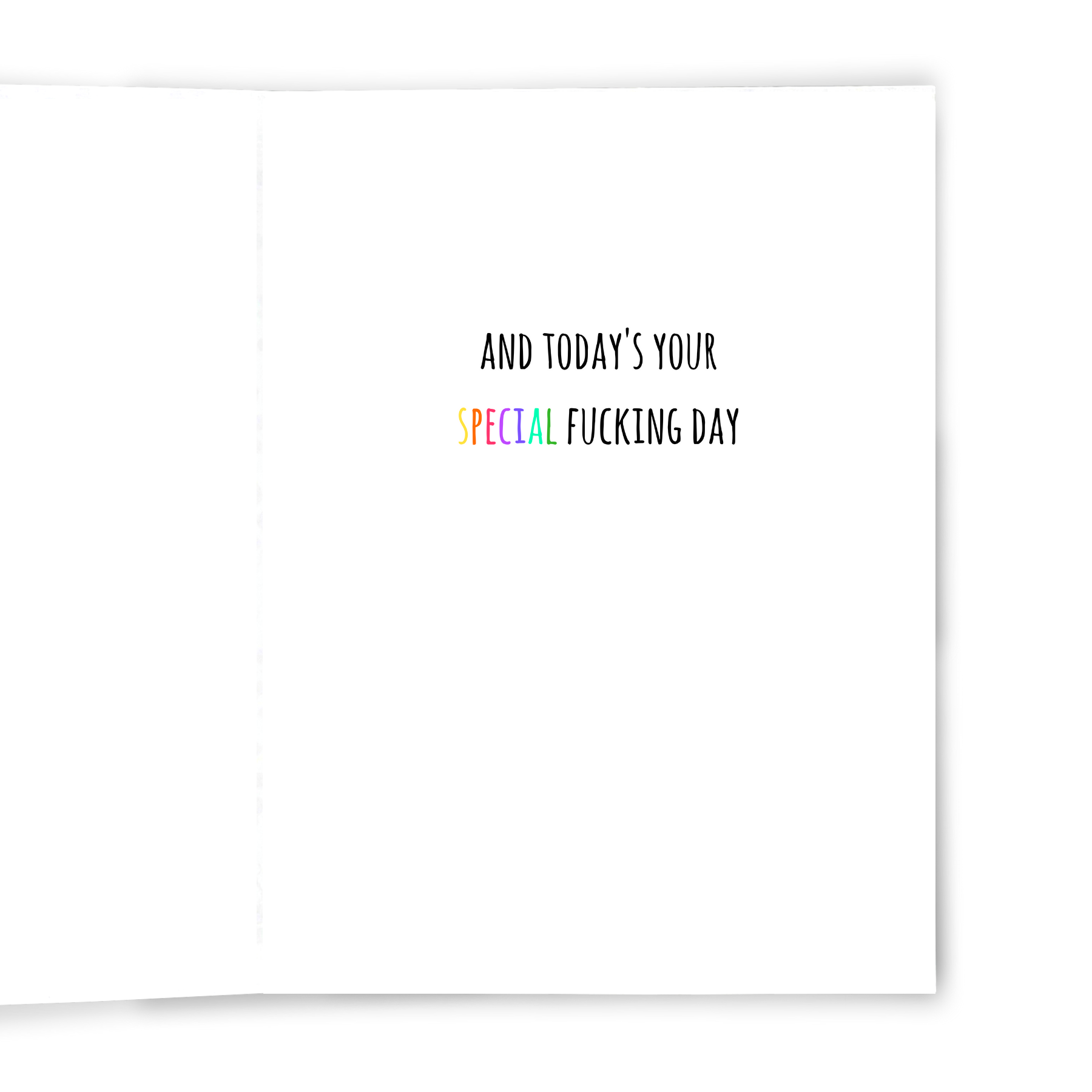 Magical Piece of Shit - Dirty Card - Naughty Adult Greeting Card - Sleazy Greetings