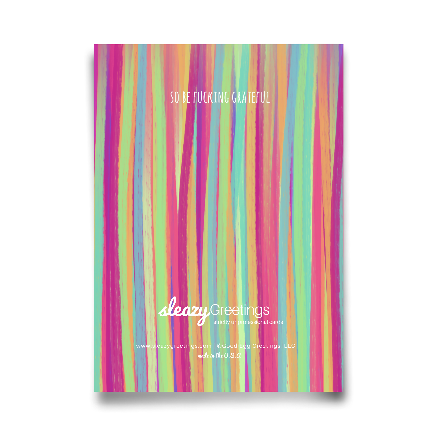 There's No Money Inside - Dirty Card - Naughty Adult Greeting Card - Sleazy Greetings