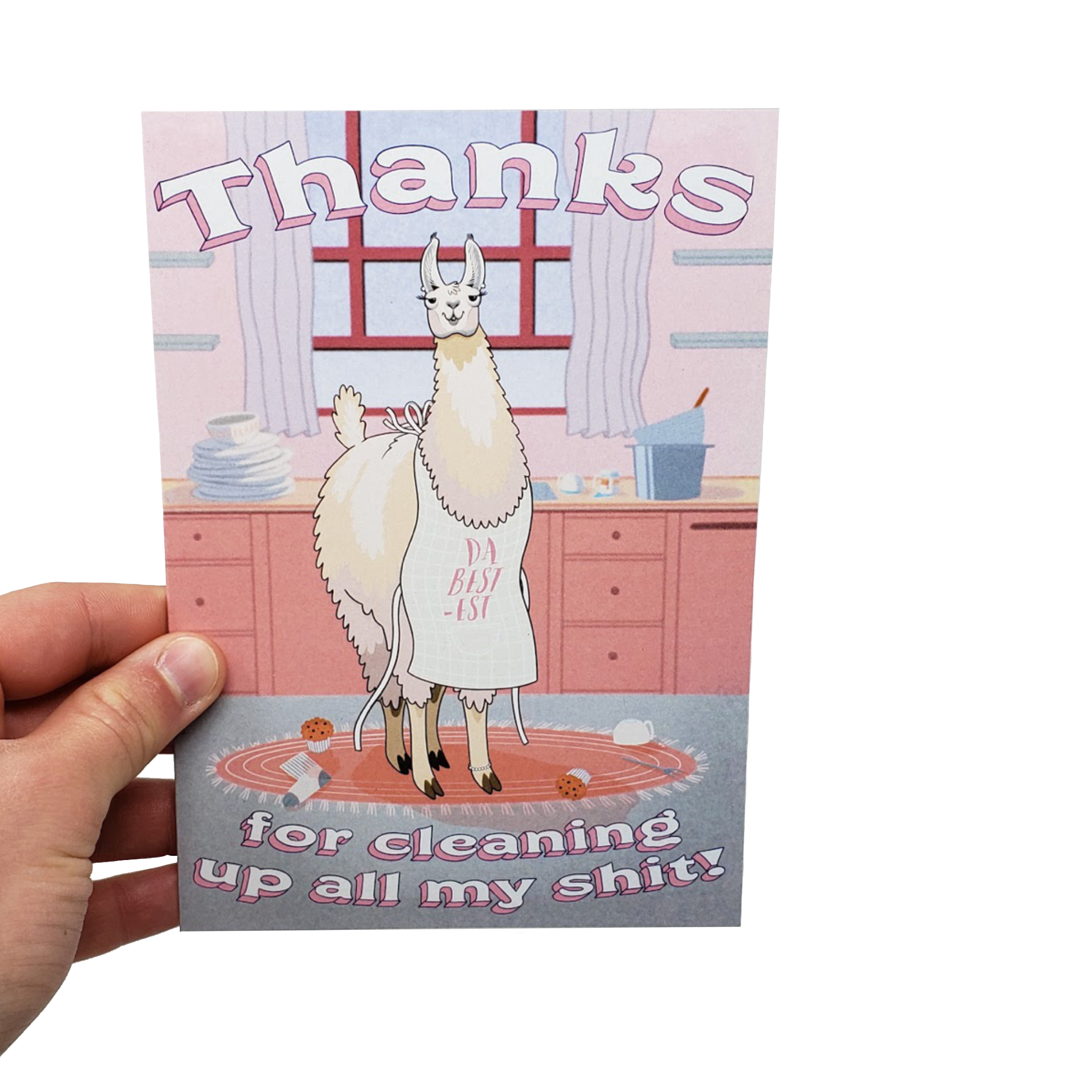 Mamma Llama - Dirty Card - Naughty Adult Greeting Card - Sleazy Greetings