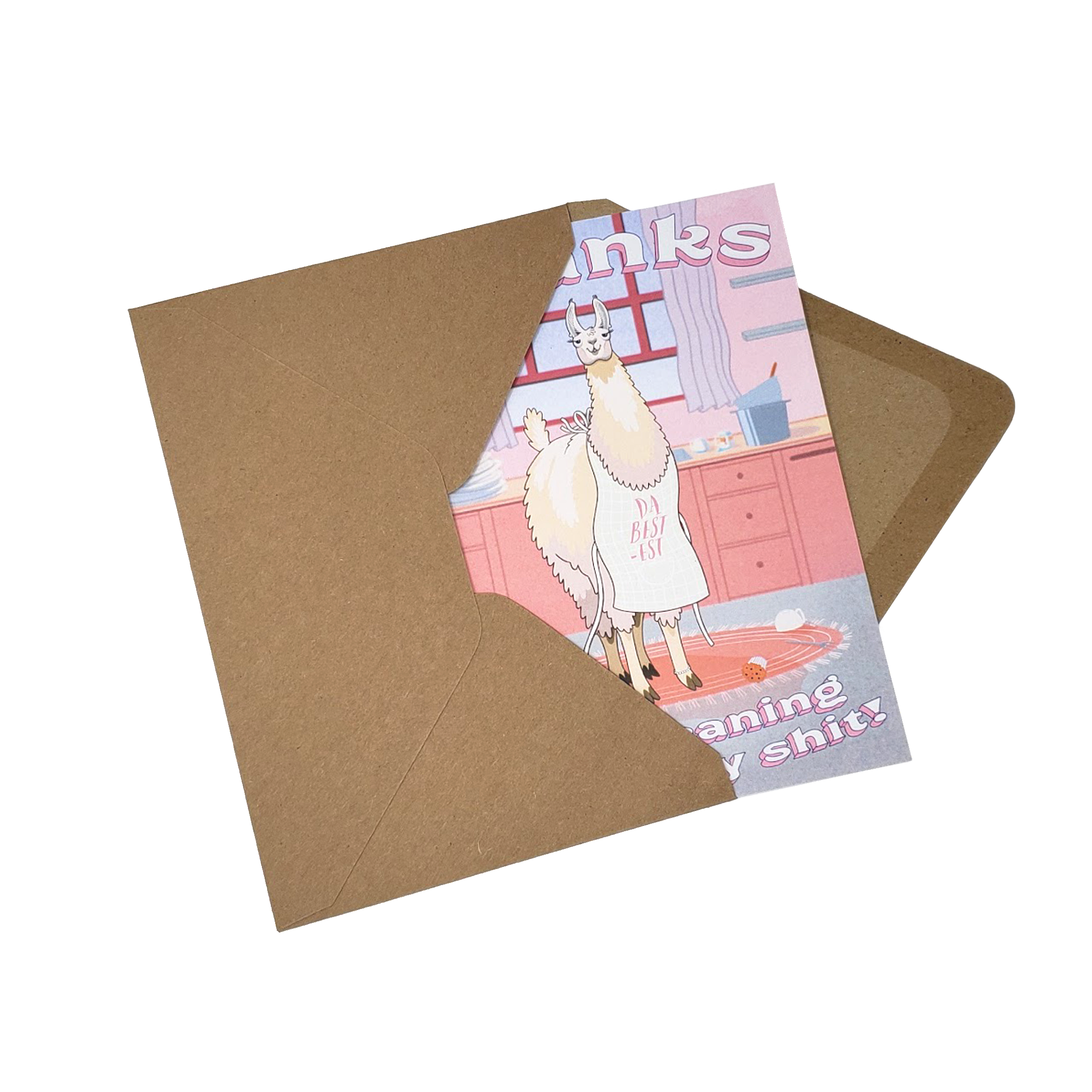 Mamma Llama - Dirty Card - Naughty Adult Greeting Card - Sleazy Greetings