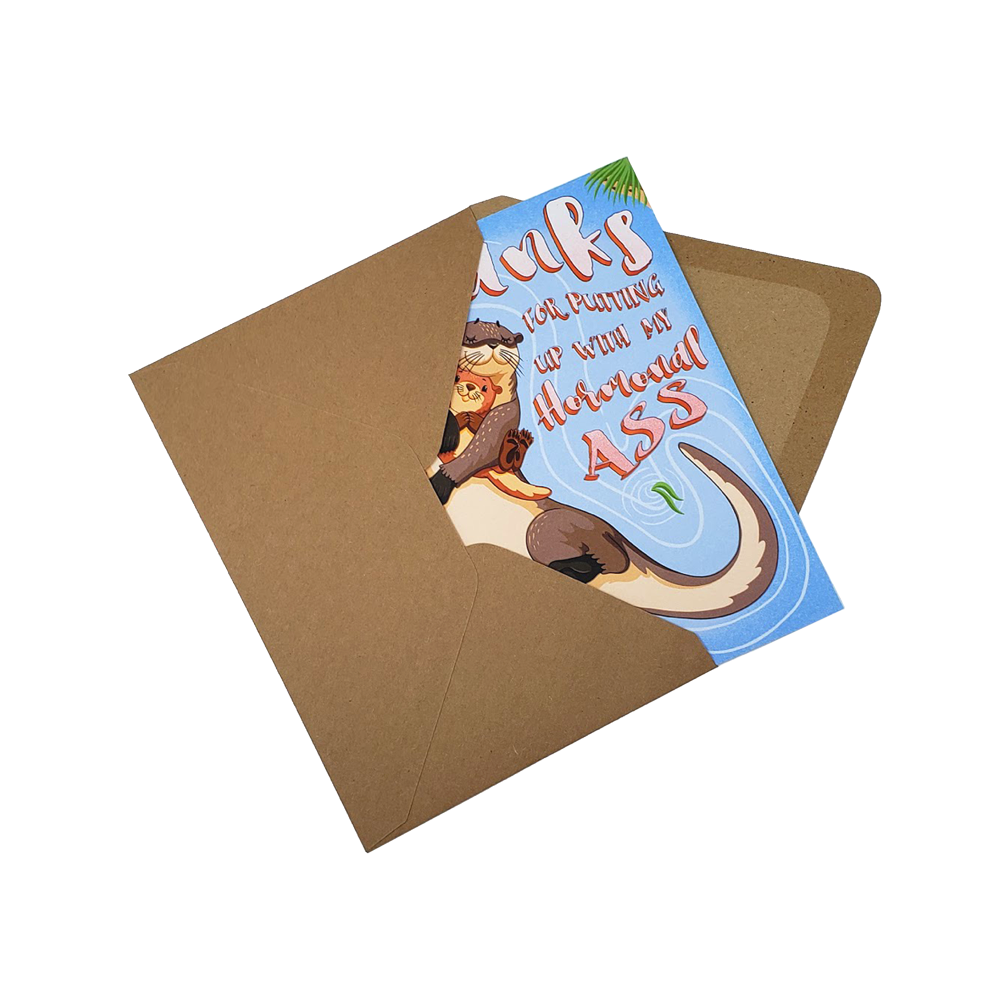 Hormonal Ass - Dirty Card - Naughty Adult Greeting Card - Sleazy Greetings