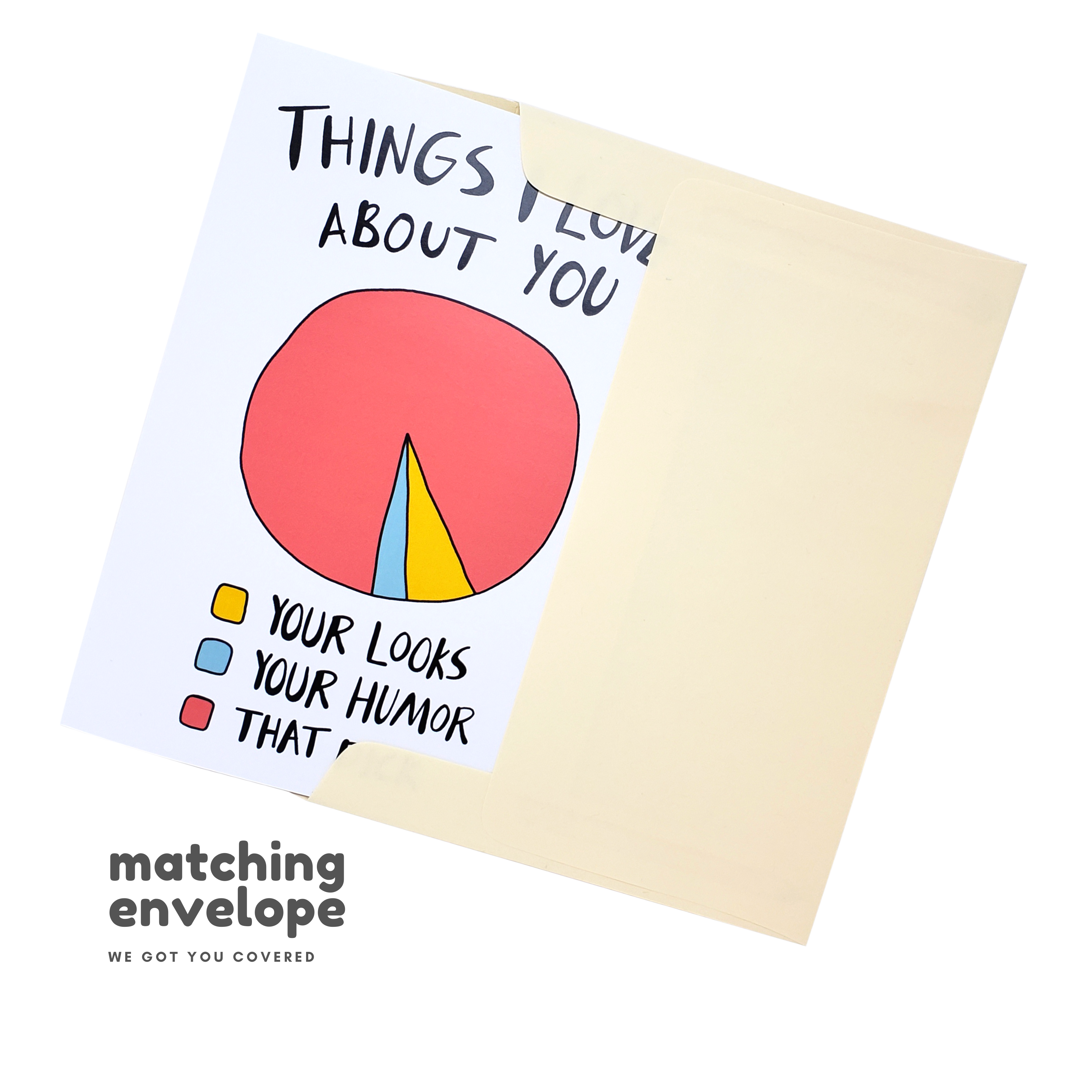 Things I Love About You - Dirty Card - Naughty Adult Greeting Card - Sleazy Greetings