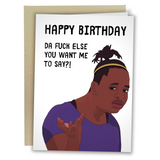 Confused Women Meme Birthday Card