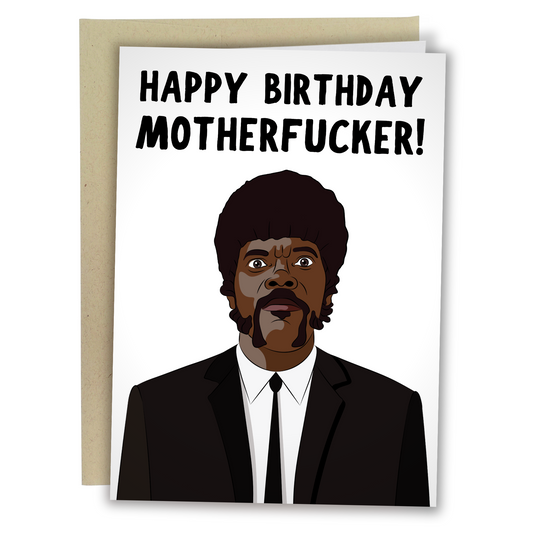 Samuel L Jackson Birthday Card