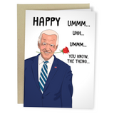 Romantic Joe Biden Forgets