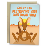 Destroying Your Land Down Under