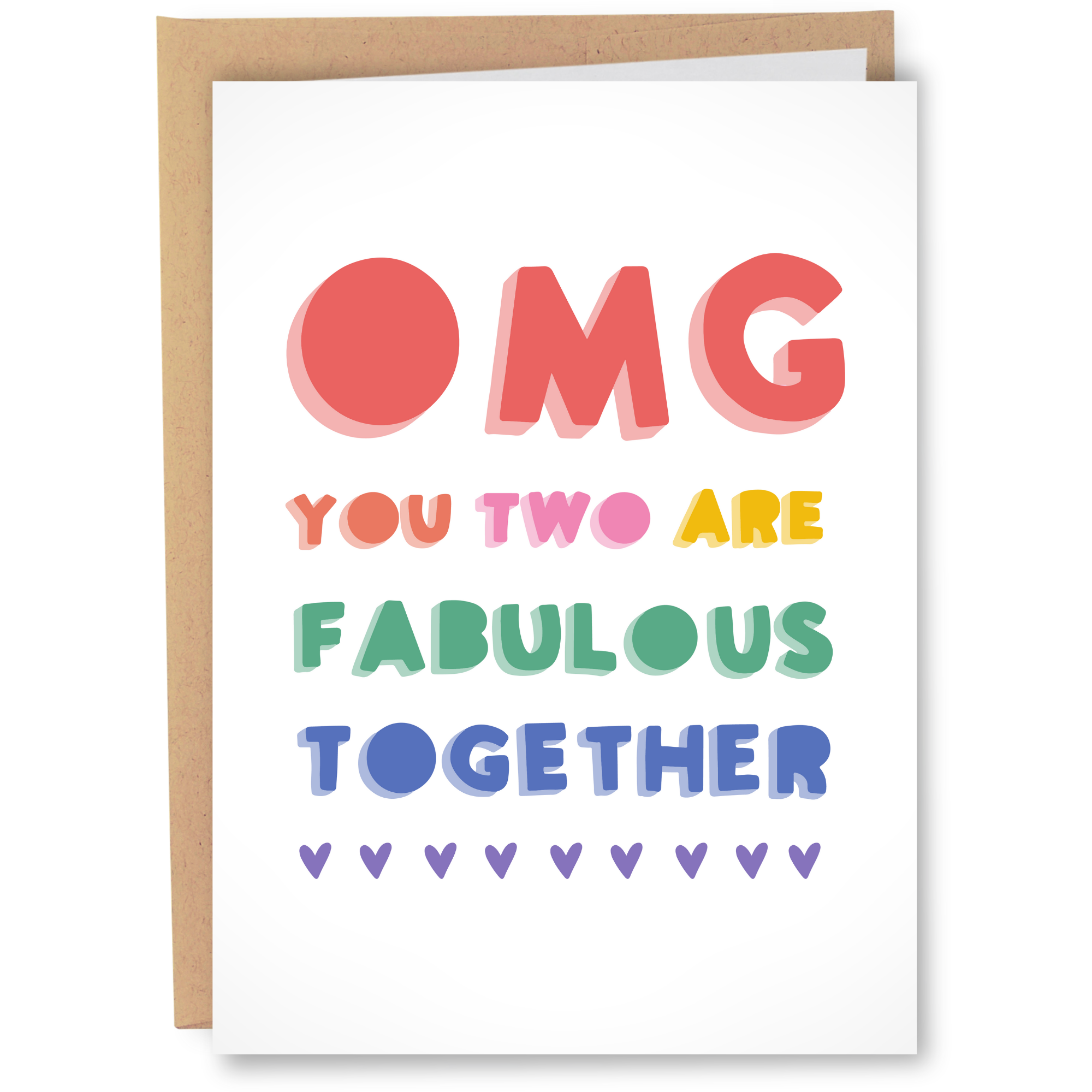 Fabulous Together Wedding & Engagement Card - Sleazy Greetings