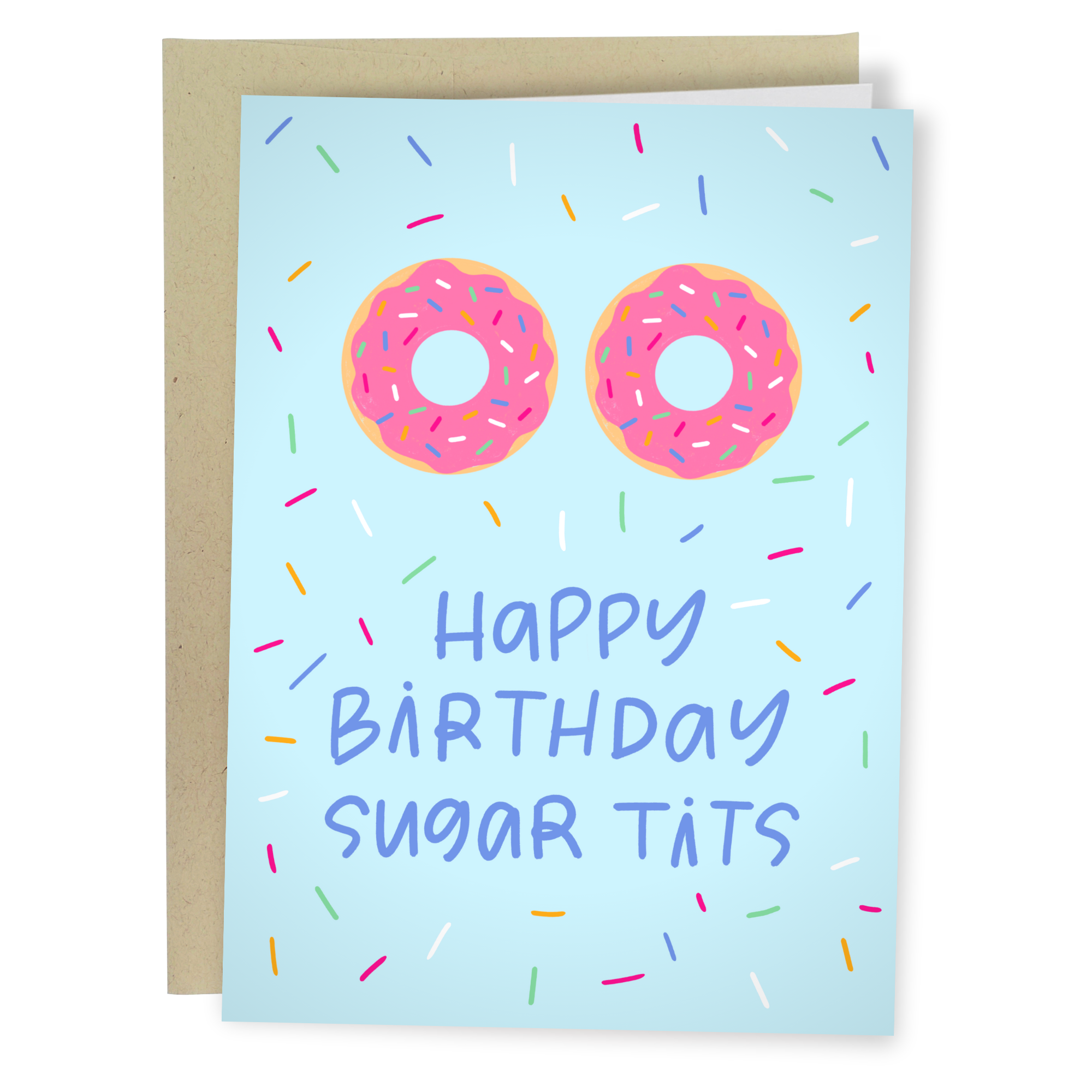 Funny 30th Birthday Card For Women - Saggy Boobs Card Sleazy Greetings