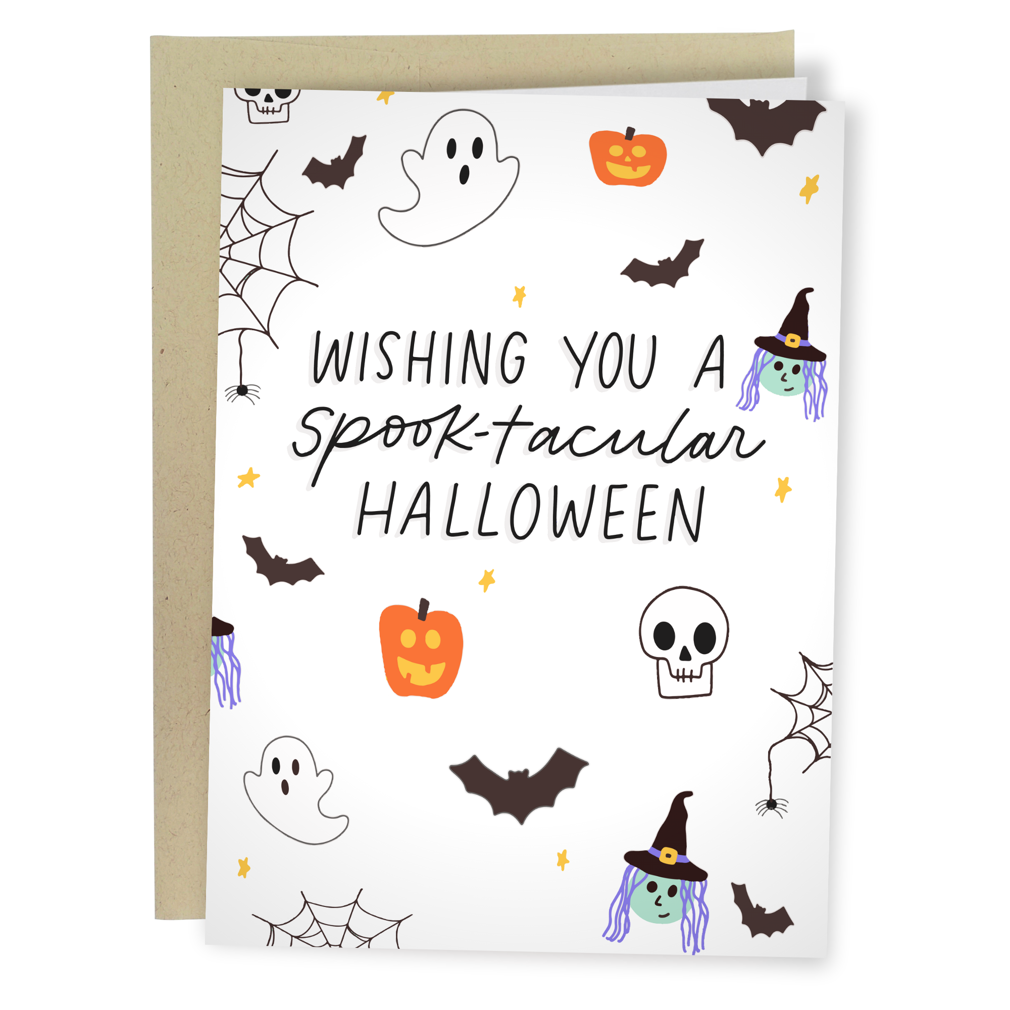 Halloween Card / Wishing You a Spooktacular Halloween - Sleazy Greetings