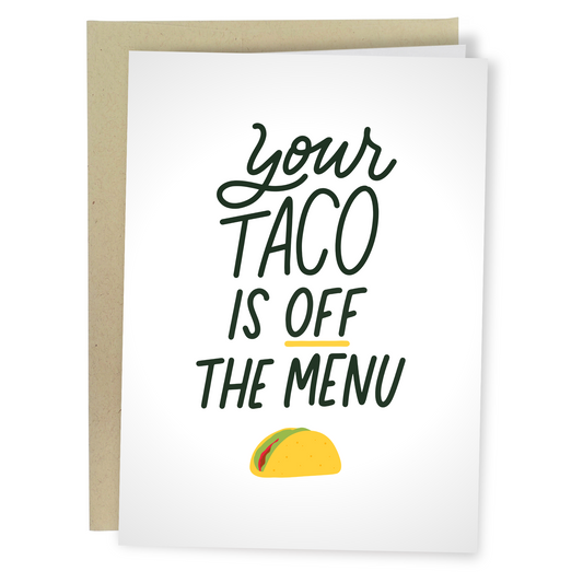 Taco Off The Menu